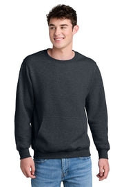 Port & Company Core Fleece Crewneck Pocket Sweatshirt