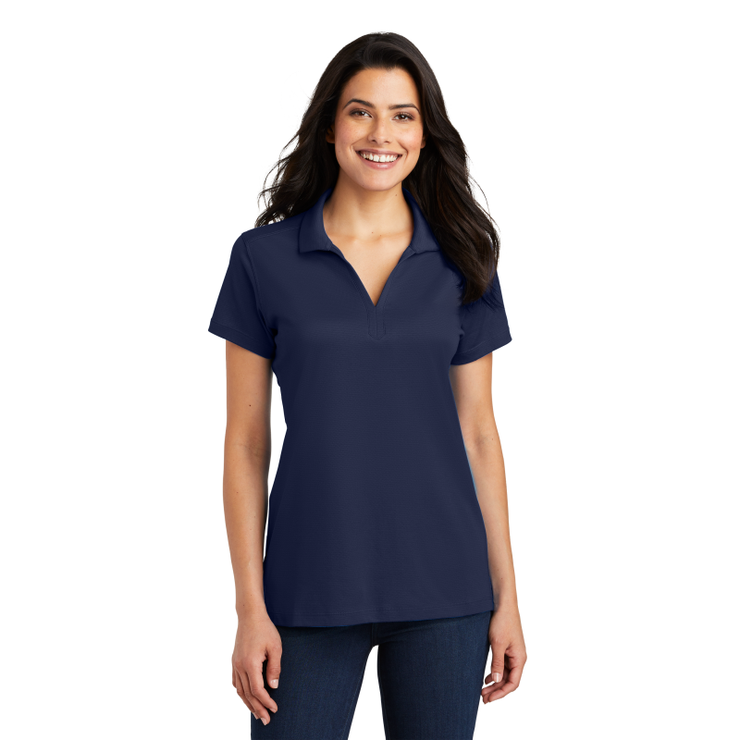 Six Flags Port Authority® Ladies Rapid Dry™ Mesh Polo Shirt