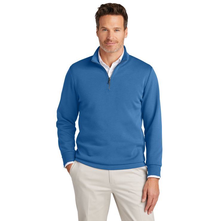 Six Flags Brooks Brothers® Double-Knit 1/4 Zip Shirt