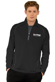 Six Flags Men's Lightweight 1/4 Zip Pullover