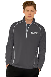 Six Flags Men's Lightweight 1/4 Zip Pullover