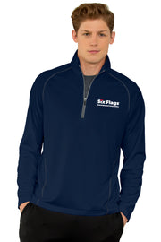 Six Flags Men's Lightweight 1/4 Zip Pullover