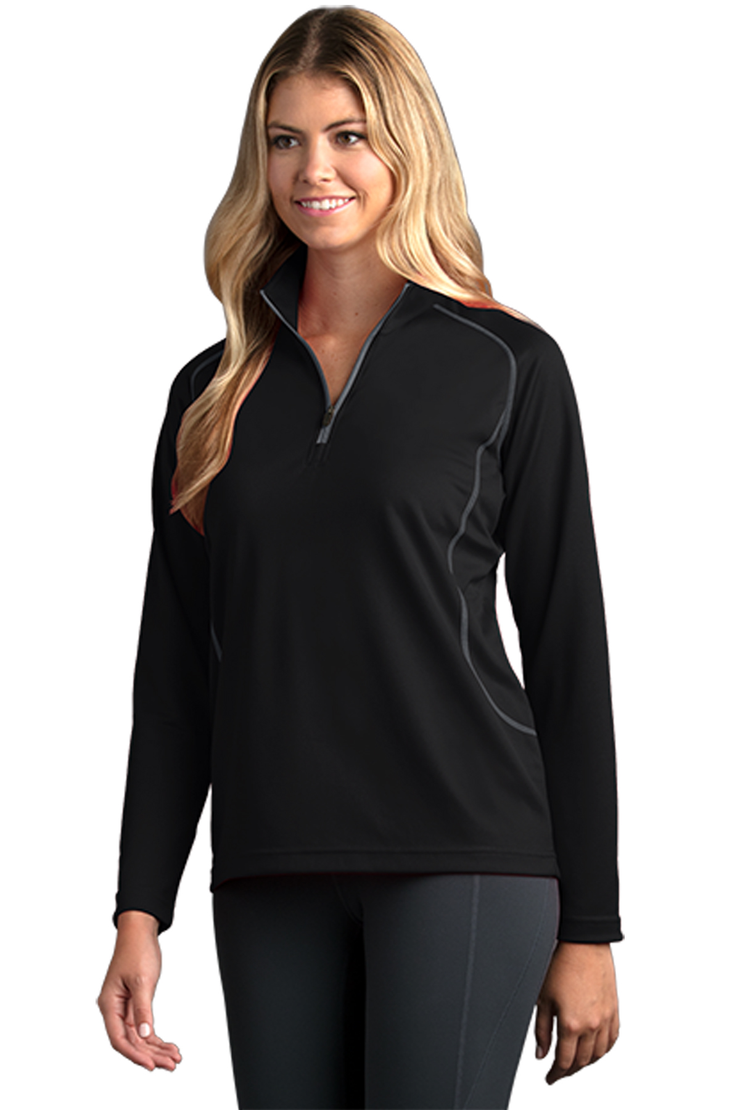 Six Flags Ladies Lightweight 1/4 Zip Pullover