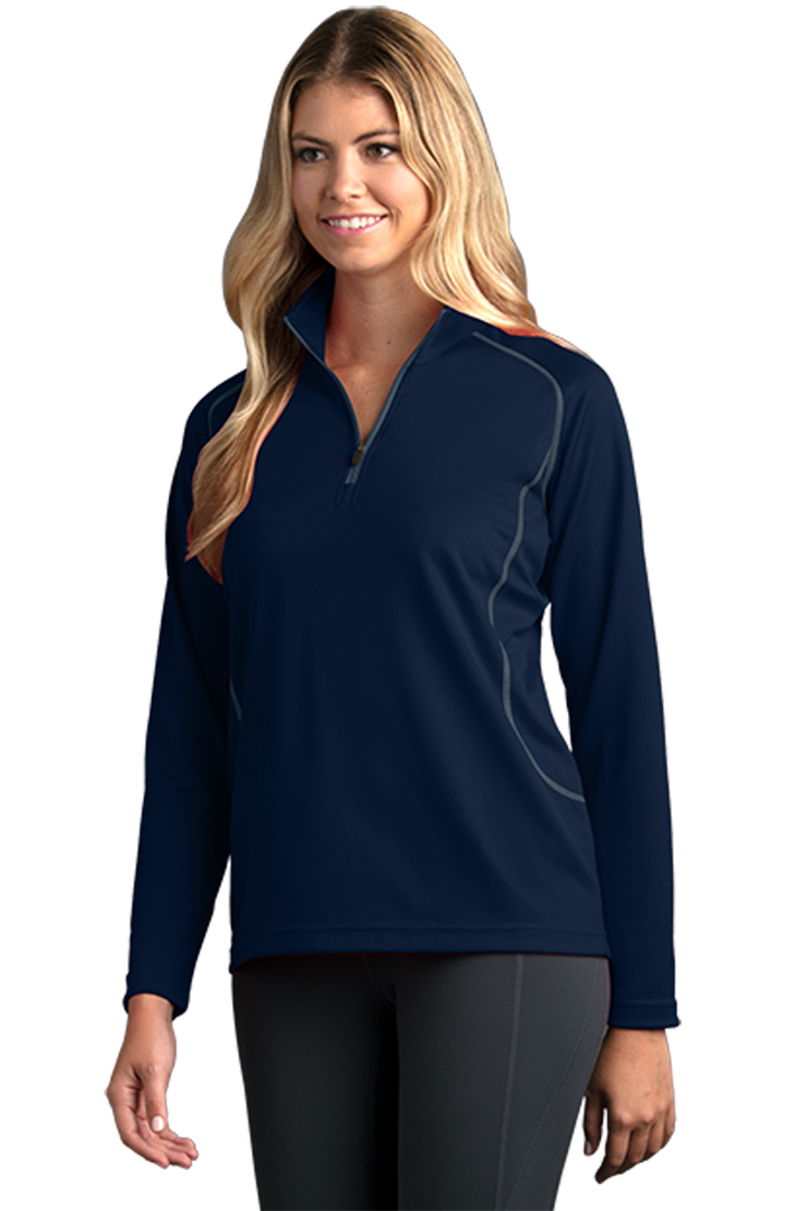 Six Flags Ladies Lightweight 1/4 Zip Pullover