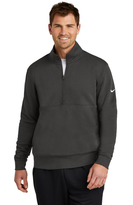 Nike Club Fleece Sleeve Swoosh 1/2-Zip