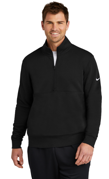 Nike Club Fleece Sleeve Swoosh 1/2-Zip