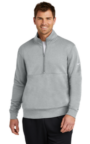 Nike Club Fleece Sleeve Swoosh 1/2-Zip