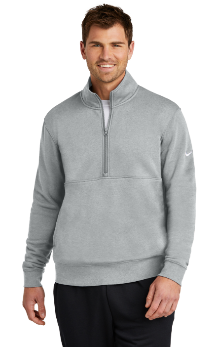 Nike Club Fleece Sleeve Swoosh 1/2-Zip