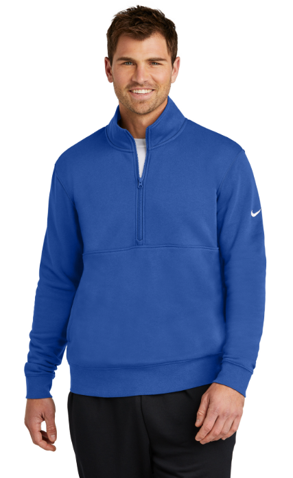 Nike Club Fleece Sleeve Swoosh 1/2-Zip