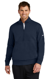 Nike Club Fleece Sleeve Swoosh 1/2-Zip