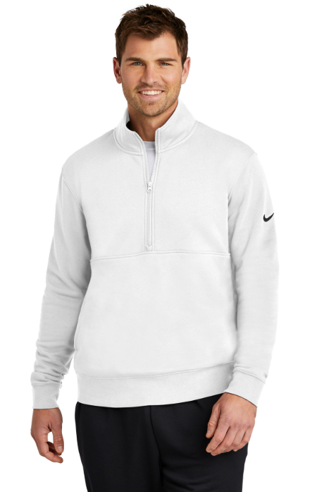 Nike Club Fleece Sleeve Swoosh 1/2-Zip