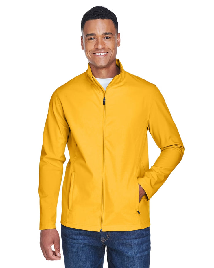 Sport Athletic Gold Soft Shell Jacket